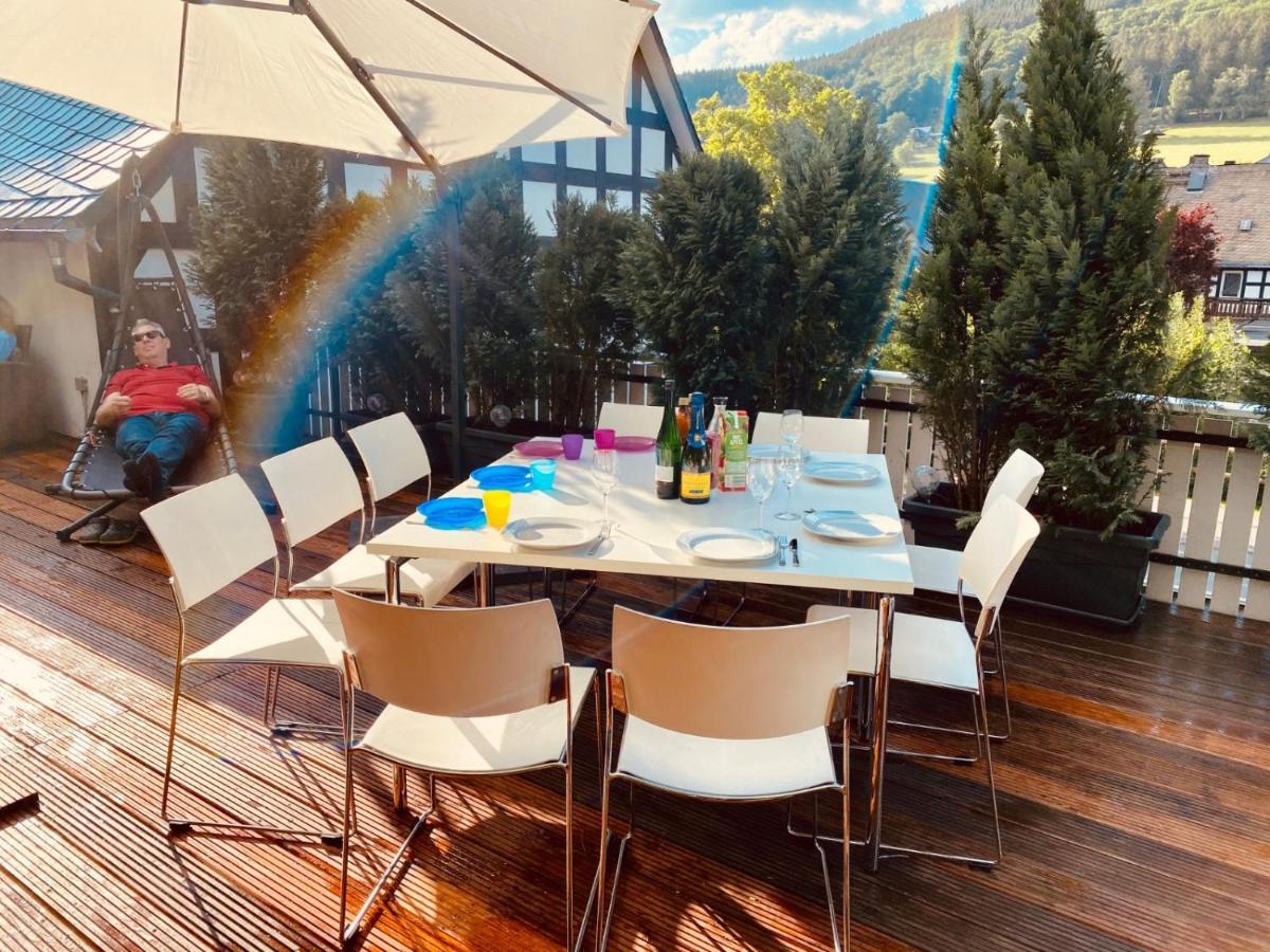 Ferienhaus Sauerland-Traeume ชมาลเลนแบร์ก ภายนอก รูปภาพ